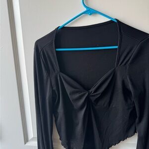 Elegant Black Women's Top